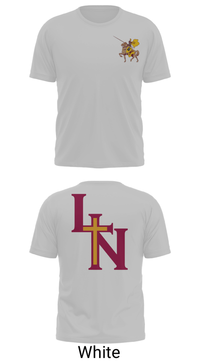 Lutheran North High School Basketball 54260670 Short Sleeve Performance Shirt - 5