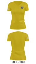 Warrensville Heights High School Basketball 82375030 Women's Short Sleeve V-neck Shirt - 21