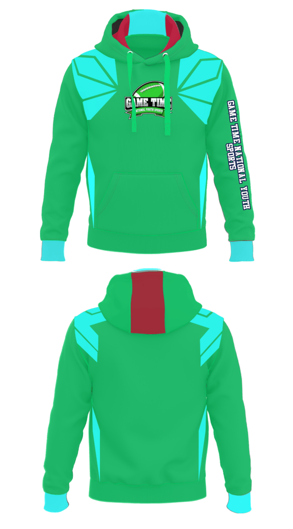 Hoodie, GAME TIME NATIONAL YOUTH SPORTS, , Teamtime, Team time, sublimation, custom sports apparel, team uniforms, spirit wear, spiritwear, sports uniforms, custom shirts, team store, custom team store, fundraiser sports, apparel fundraiser