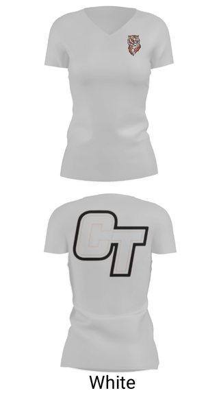 Women's Short Sleeve Vneck Shirt, Cape Girardeau Central High School Wrestling, Wrestling, Teamtime, Team time, sublimation, custom sports apparel, team uniforms, spirit wear, spiritwear, sports uniforms, custom shirts, team store, custom team store, fundraiser sports, apparel fundraiser