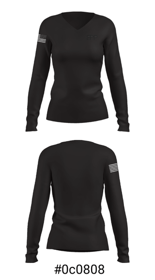 Women's Long Sleeve Vneck Shirt, Barrel Proof Podcast, , Teamtime, Team time, sublimation, custom sports apparel, team uniforms, spirit wear, spiritwear, sports uniforms, custom shirts, team store, custom team store, fundraiser sports, apparel fundraiser