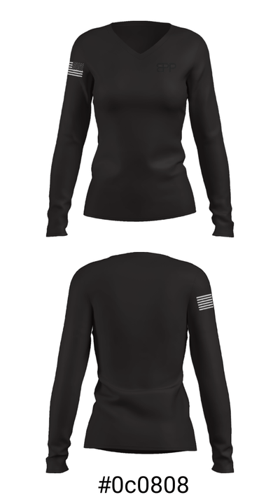 Barrel Proof Podcast 40677180 Women's Long Sleeve V-neck Shirt - 20