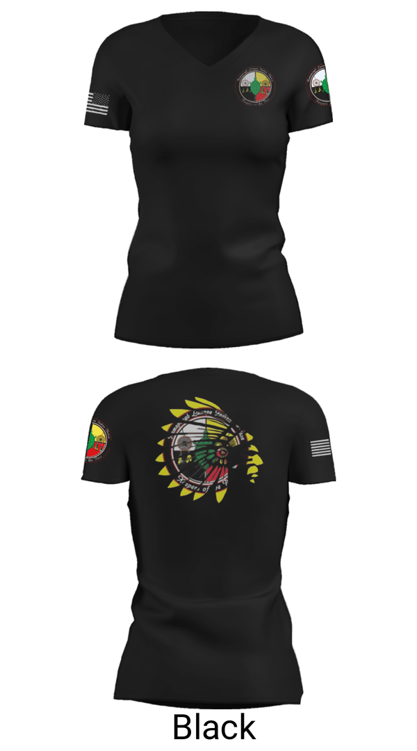 Women's Short Sleeve Vneck Shirt, RAMAPOUGHS NATIVE NATION, Spirit Store, Teamtime, Team time, sublimation, custom sports apparel, team uniforms, spirit wear, spiritwear, sports uniforms, custom shirts, team store, custom team store, fundraiser sports, apparel fundraiser