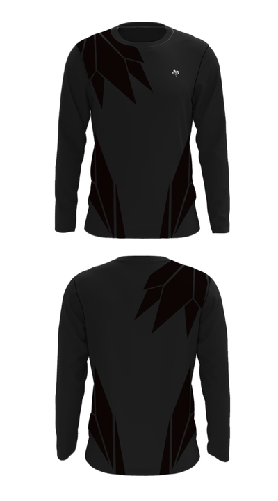 Border hoppers 2149138 Long Sleeve Performance Shirt - 25