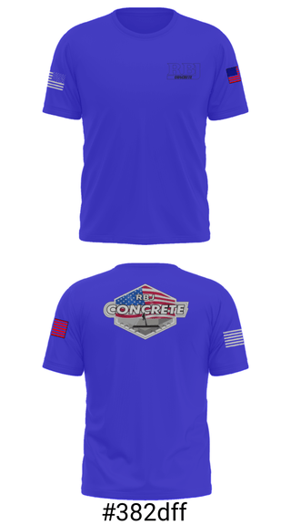 Short Sleeve Performance Shirt, RBJ Concrete, , Teamtime, Team time, sublimation, custom sports apparel, team uniforms, spirit wear, spiritwear, sports uniforms, custom shirts, team store, custom team store, fundraiser sports, apparel fundraiser