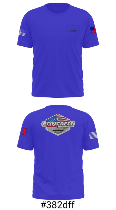 RBJ Concrete 52561308 Short Sleeve Performance Shirt - 19