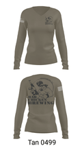 Bad Chicken Brewing 42843068 Women's Long Sleeve V-neck Shirt - 39