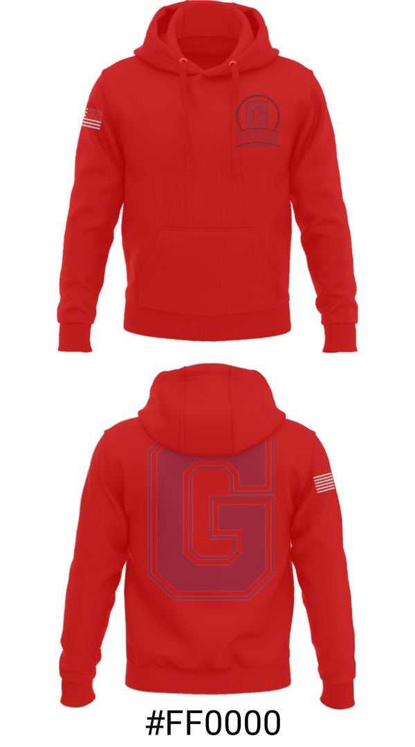 Hoodie, Glenwood High School Wrestling, Wrestling, Teamtime, Team time, sublimation, custom sports apparel, team uniforms, spirit wear, spiritwear, sports uniforms, custom shirts, team store, custom team store, fundraiser sports, apparel fundraiser