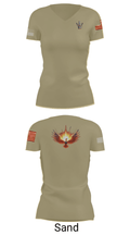 Mess-172 FireBirds 84080572 Women's Short Sleeve V-neck Shirt - 44