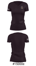 Emerson-Hubbard Jr/Sr High School 69972511 Women's Short Sleeve V-neck Shirt - 21