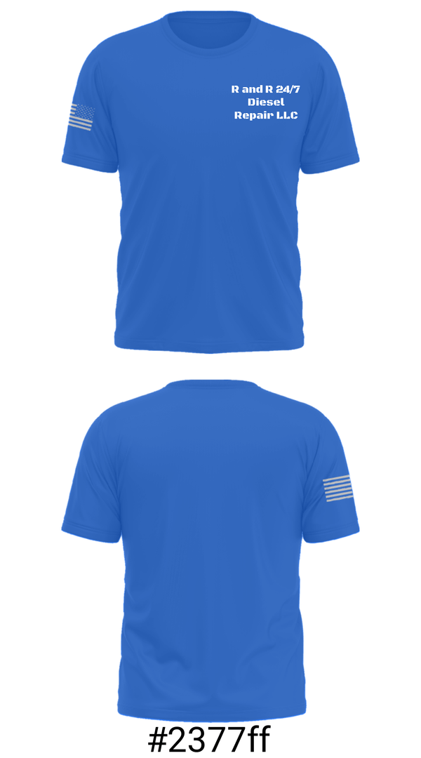 Short Sleeve Performance Shirt, R and R 24/7 Diesel Repair LLC, , Teamtime, Team time, sublimation, custom sports apparel, team uniforms, spirit wear, spiritwear, sports uniforms, custom shirts, team store, custom team store, fundraiser sports, apparel fundraiser