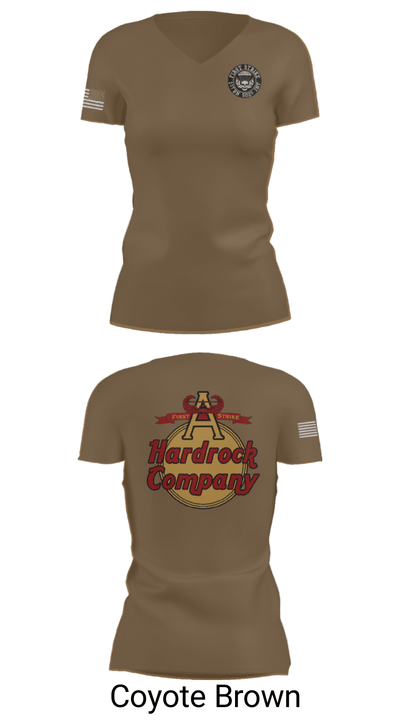 Hardrock Company 49031868 Women's Short Sleeve V-neck Shirt - 12