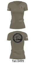 A Co 1-13 AVN REGT 59658620 Women's Short Sleeve V-neck Shirt - 36