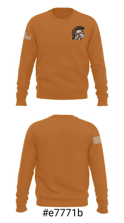 Ortonville High School Basketball 59262589 Crew Neck Sweatshirt - 16