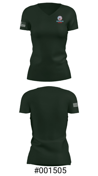 Women's Short Sleeve Vneck Shirt, El TRIPLETAZO NC, , Teamtime, Team time, sublimation, custom sports apparel, team uniforms, spirit wear, spiritwear, sports uniforms, custom shirts, team store, custom team store, fundraiser sports, apparel fundraiser