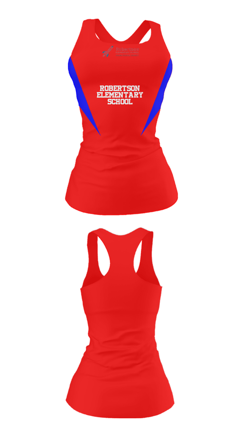 Tank Top, Robertson Elementary School, Spirit Store, Teamtime, Team time, sublimation, custom sports apparel, team uniforms, spirit wear, spiritwear, sports uniforms, custom shirts, team store, custom team store, fundraiser sports, apparel fundraiser
