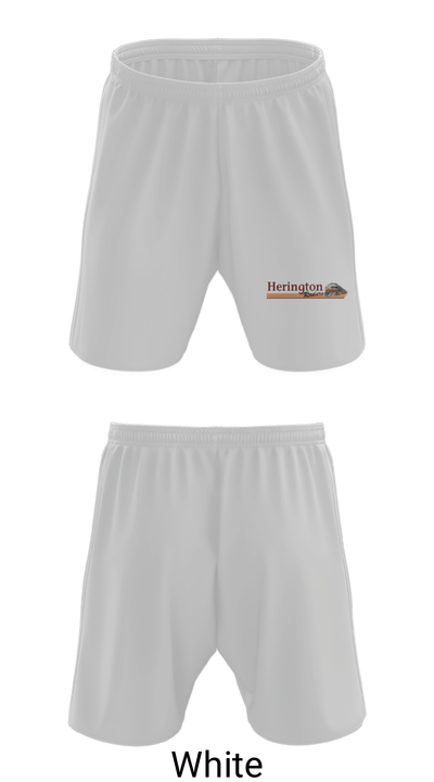 Herington High School 12887236 Athletic Shorts With Pockets - 1