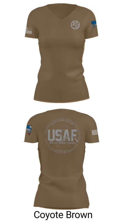 611 CES 65338274 Women's Short Sleeve V-neck Shirt - 12