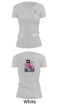 Paradise Funnel Cakes 47204520 Women's Short Sleeve V-neck Shirt - 7