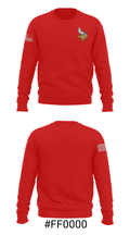 Colfax High School Wrestling 89881910 Crew Neck Sweatshirt - 16