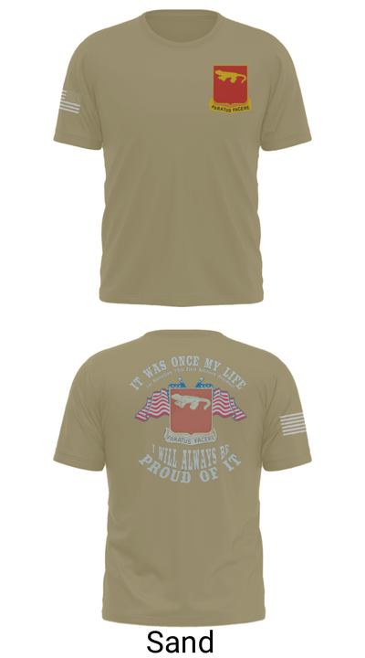 Alpha Battery 1st Battalion 75th Field Artillery 73323132 Short Sleeve Performance Shirt - 46