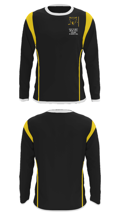 Northeast Jones High School Basketball 17103640 Long Sleeve Performance Shirt - 35