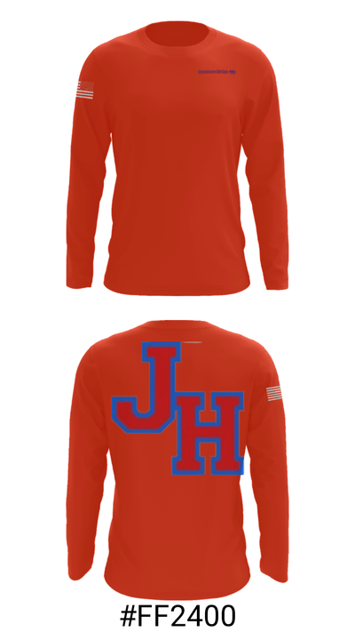 Jonesboro-Hodge High School Basketball 57137505 Long Sleeve Performance Shirt - 18