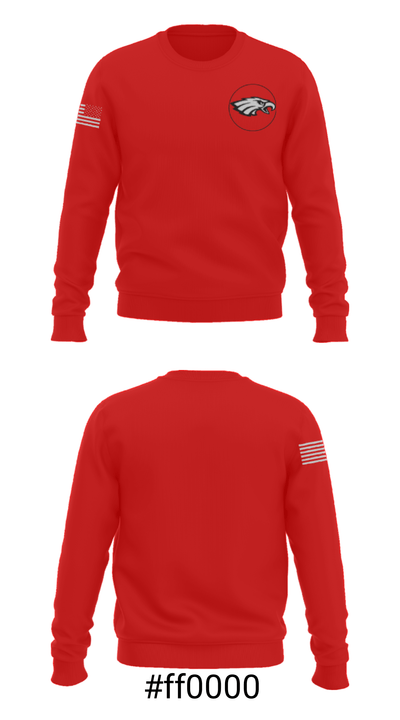 Bellaire High School Basketball 63537971 Crew Neck Sweatshirt - 16