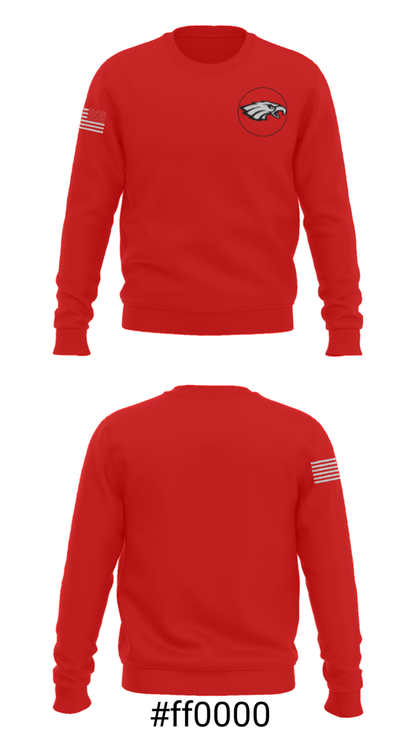 Crew Neck Sweatshirt, Bellaire High School Basketball, Men's Basketball, Teamtime, Team time, sublimation, custom sports apparel, team uniforms, spirit wear, spiritwear, sports uniforms, custom shirts, team store, custom team store, fundraiser sports, apparel fundraiser