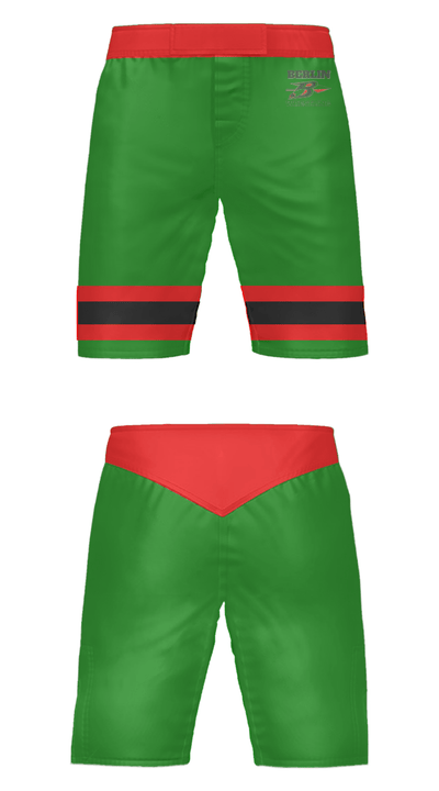 Berlin High School Wrestling 47557666 Fight Shorts - 38