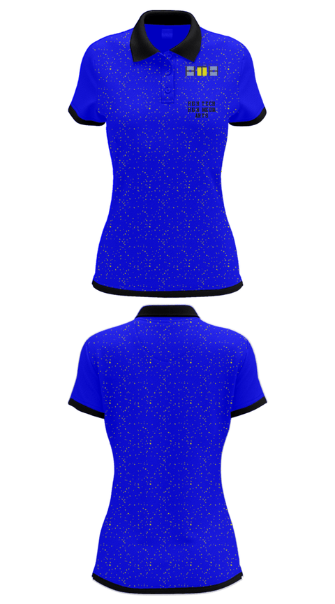 Women's Short Sleeve Performance Polo, High Tech High Media Arts, Spirit Store, Teamtime, Team time, sublimation, custom sports apparel, team uniforms, spirit wear, spiritwear, sports uniforms, custom shirts, team store, custom team store, fundraiser sports, apparel fundraiser