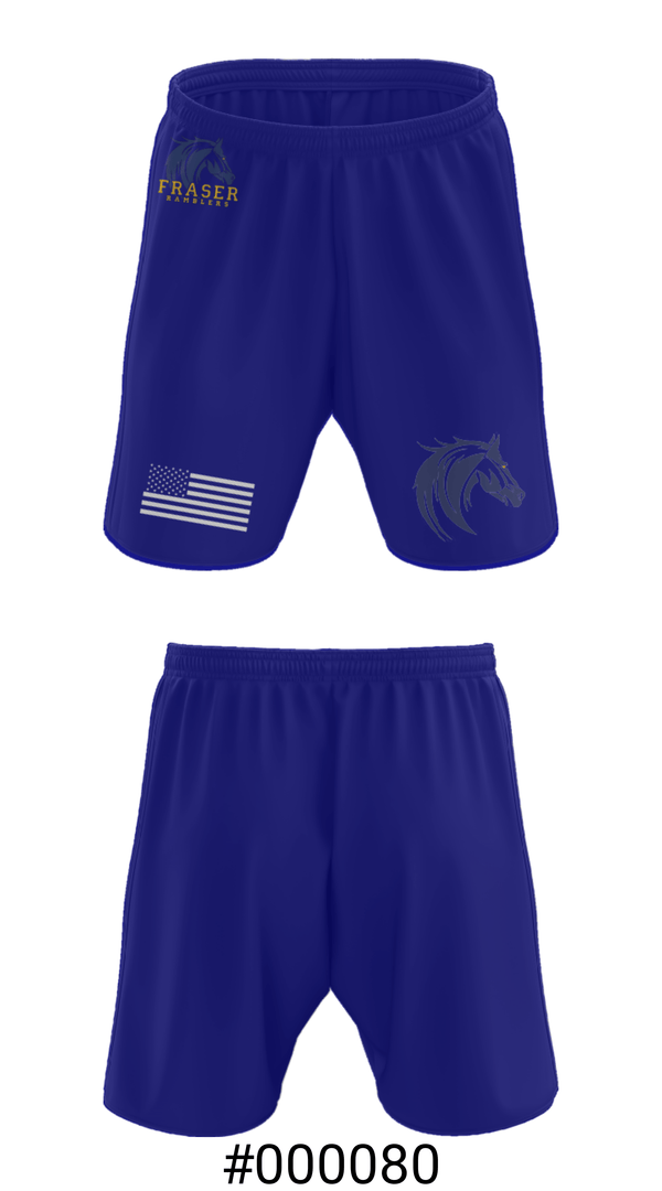 Athletic Shorts With Pockets, Frazer High School, Spirit Store, Teamtime, Team time, sublimation, custom sports apparel, team uniforms, spirit wear, spiritwear, sports uniforms, custom shirts, team store, custom team store, fundraiser sports, apparel fundraiser