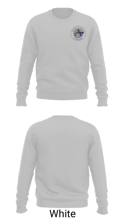 Sussex Academy High School Swimming 13215397 Crew Neck Sweatshirt - 2