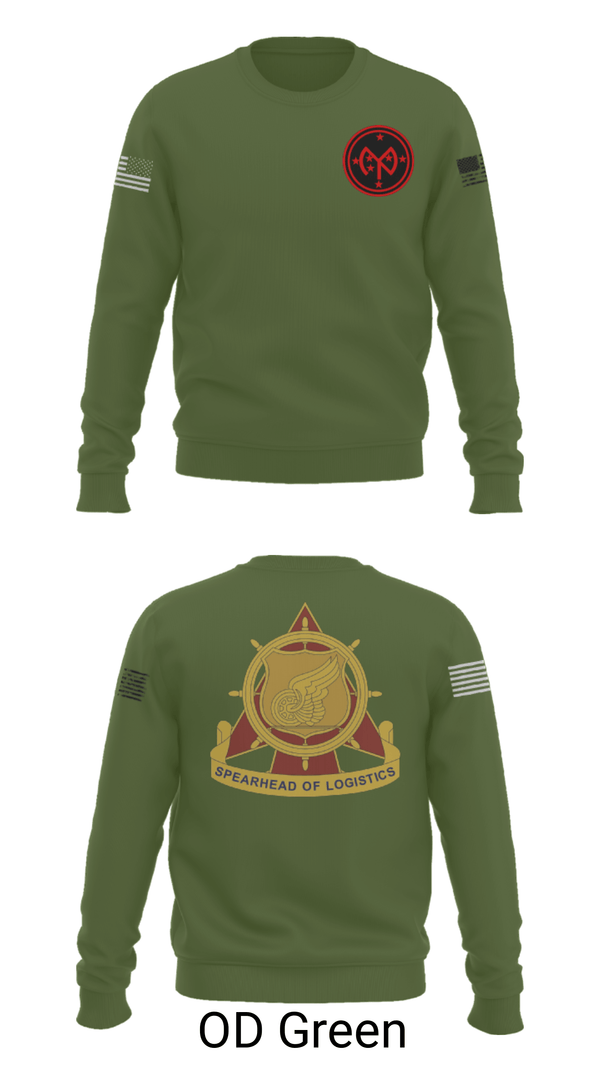 Crew Neck Sweatshirt, E co 427th, National Guard, Teamtime, Team time, sublimation, custom sports apparel, team uniforms, spirit wear, spiritwear, sports uniforms, custom shirts, team store, custom team store, fundraiser sports, apparel fundraiser
