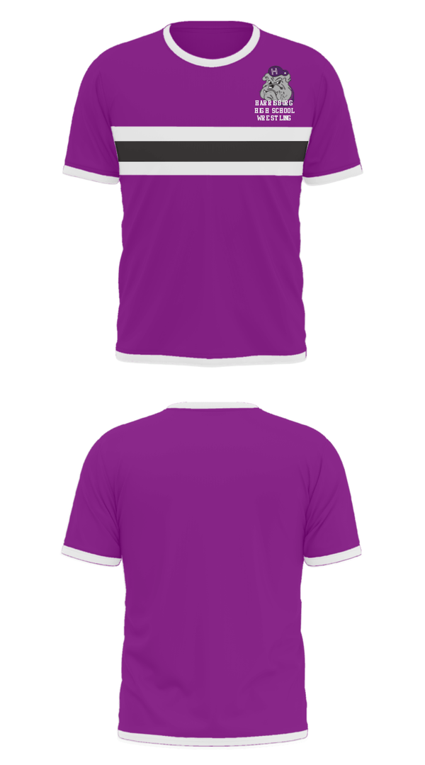 Short Sleeve Performance Shirt, Harrisburg High School Wrestling, Wrestling, Teamtime, Team time, sublimation, custom sports apparel, team uniforms, spirit wear, spiritwear, sports uniforms, custom shirts, team store, custom team store, fundraiser sports, apparel fundraiser