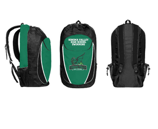 Gear Bag, Sonoma Valley High School Swimming, Swimming, Teamtime, Team time, sublimation, custom sports apparel, team uniforms, spirit wear, spiritwear, sports uniforms, custom shirts, team store, custom team store, fundraiser sports, apparel fundraiser