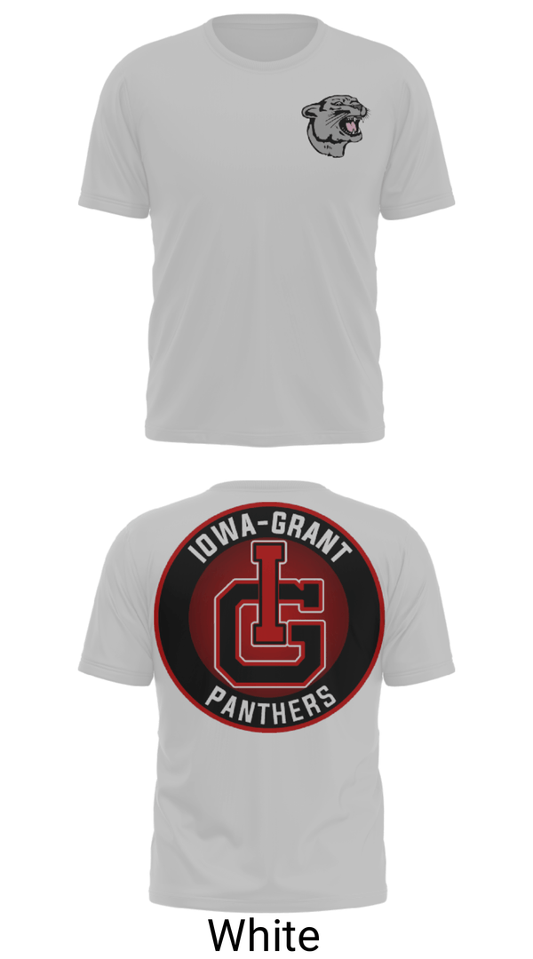 Short Sleeve Performance Shirt, Iowa-Grant Elementary School, Spirit Store, Teamtime, Team time, sublimation, custom sports apparel, team uniforms, spirit wear, spiritwear, sports uniforms, custom shirts, team store, custom team store, fundraiser sports, apparel fundraiser