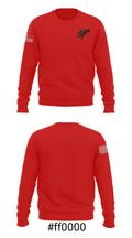 North Medford High School Bowling 87225062 Crew Neck Sweatshirt - 16