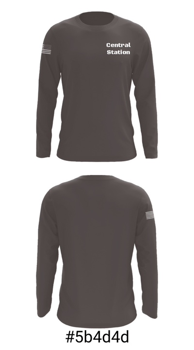 Central Station 93595769 Long Sleeve Performance Shirt - 3