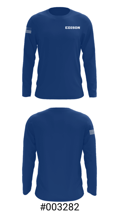 EDISON 70358499 Long Sleeve Performance Shirt - 18