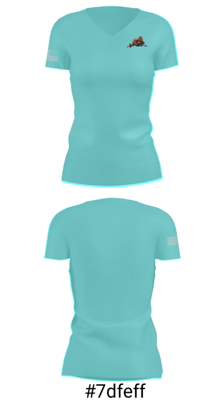 Women's Short Sleeve Vneck Shirt, Awesome Wrestling Merch, Wrestling, Teamtime, Team time, sublimation, custom sports apparel, team uniforms, spirit wear, spiritwear, sports uniforms, custom shirts, team store, custom team store, fundraiser sports, apparel fundraiser