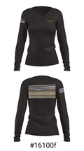North GA Gutters And Roofing 8471021 Women's Long Sleeve V-neck Shirt - 20