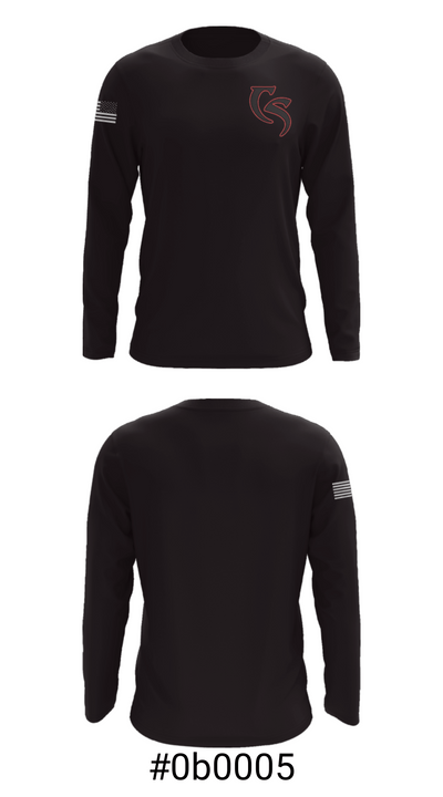 Cave Spring High School 3125404 Long Sleeve Performance Shirt - 18