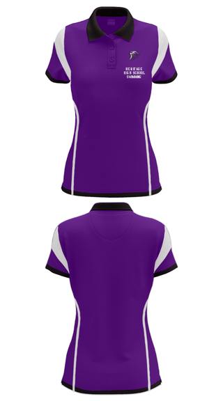 Women's Short Sleeve Performance Polo, Heritage High School Swimming, Swimming, Teamtime, Team time, sublimation, custom sports apparel, team uniforms, spirit wear, spiritwear, sports uniforms, custom shirts, team store, custom team store, fundraiser sports, apparel fundraiser