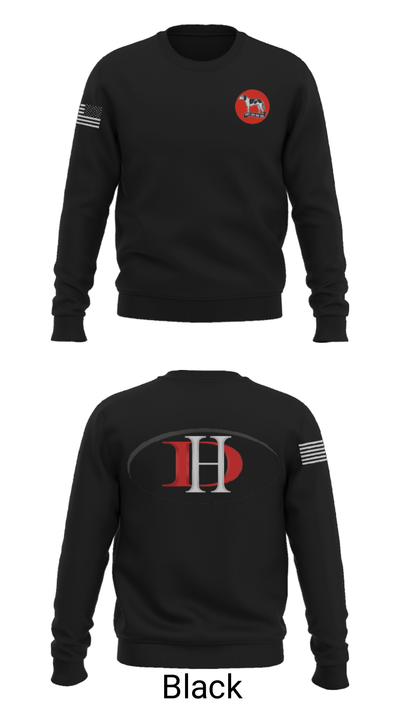 Aurora Junior High School Basketball 76390681 Crew Neck Sweatshirt - 9