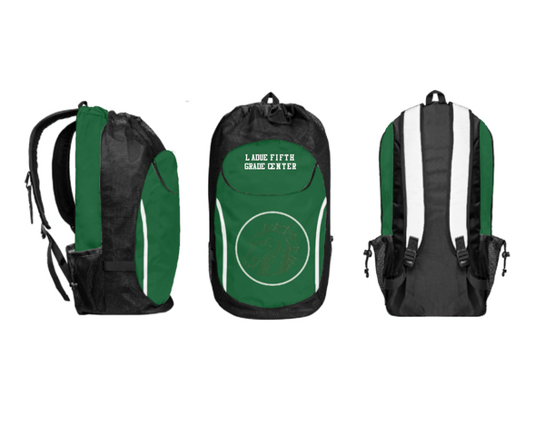 Gear Bag, Ladue Fifth Grade Center, Spirit Store, Teamtime, Team time, sublimation, custom sports apparel, team uniforms, spirit wear, spiritwear, sports uniforms, custom shirts, team store, custom team store, fundraiser sports, apparel fundraiser