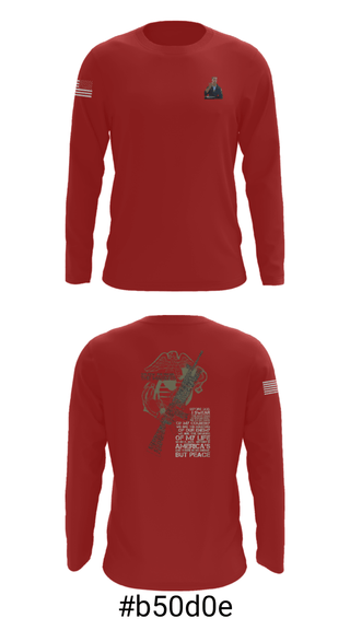 Long Sleeve Performance Shirt, , Marines, Teamtime, Team time, sublimation, custom sports apparel, team uniforms, spirit wear, spiritwear, sports uniforms, custom shirts, team store, custom team store, fundraiser sports, apparel fundraiser