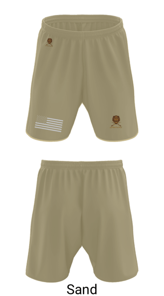 Athletic Shorts With Pockets, 1-9 cav, Army, Teamtime, Team time, sublimation, custom sports apparel, team uniforms, spirit wear, spiritwear, sports uniforms, custom shirts, team store, custom team store, fundraiser sports, apparel fundraiser