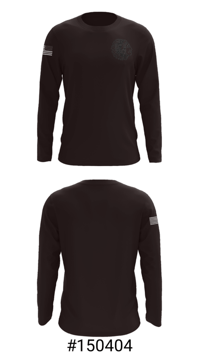 South Barber 7-12 School 2009758 Long Sleeve Performance Shirt - 18