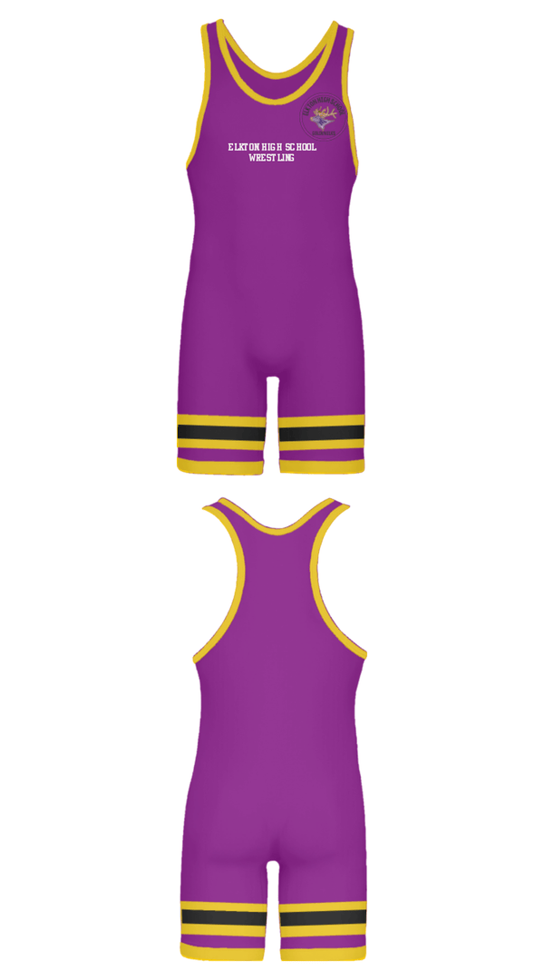Wrestling Singlet, Elkton High School Wrestling, Wrestling, Teamtime, Team time, sublimation, custom sports apparel, team uniforms, spirit wear, spiritwear, sports uniforms, custom shirts, team store, custom team store, fundraiser sports, apparel fundraiser